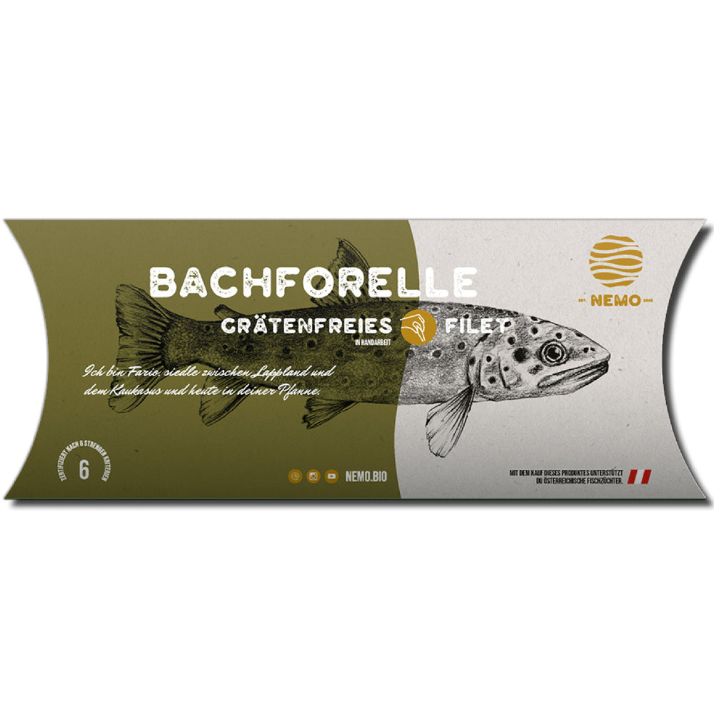Bachforelle - 2x Filet´s je Packung